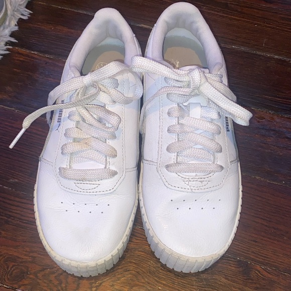 Puma Shoes - All White Pumas